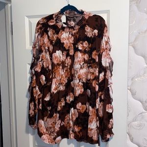 Brand NWT Maurice’s Size 3X Long Sleeved Shirt